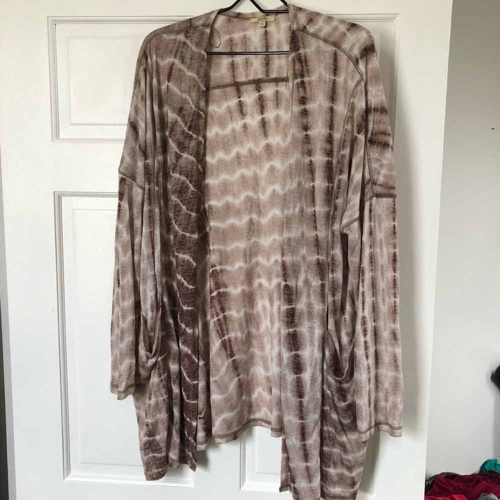 Tie dye cardigan